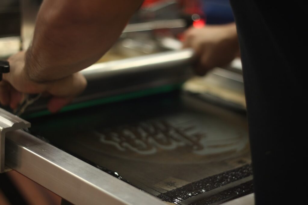 screen printing process